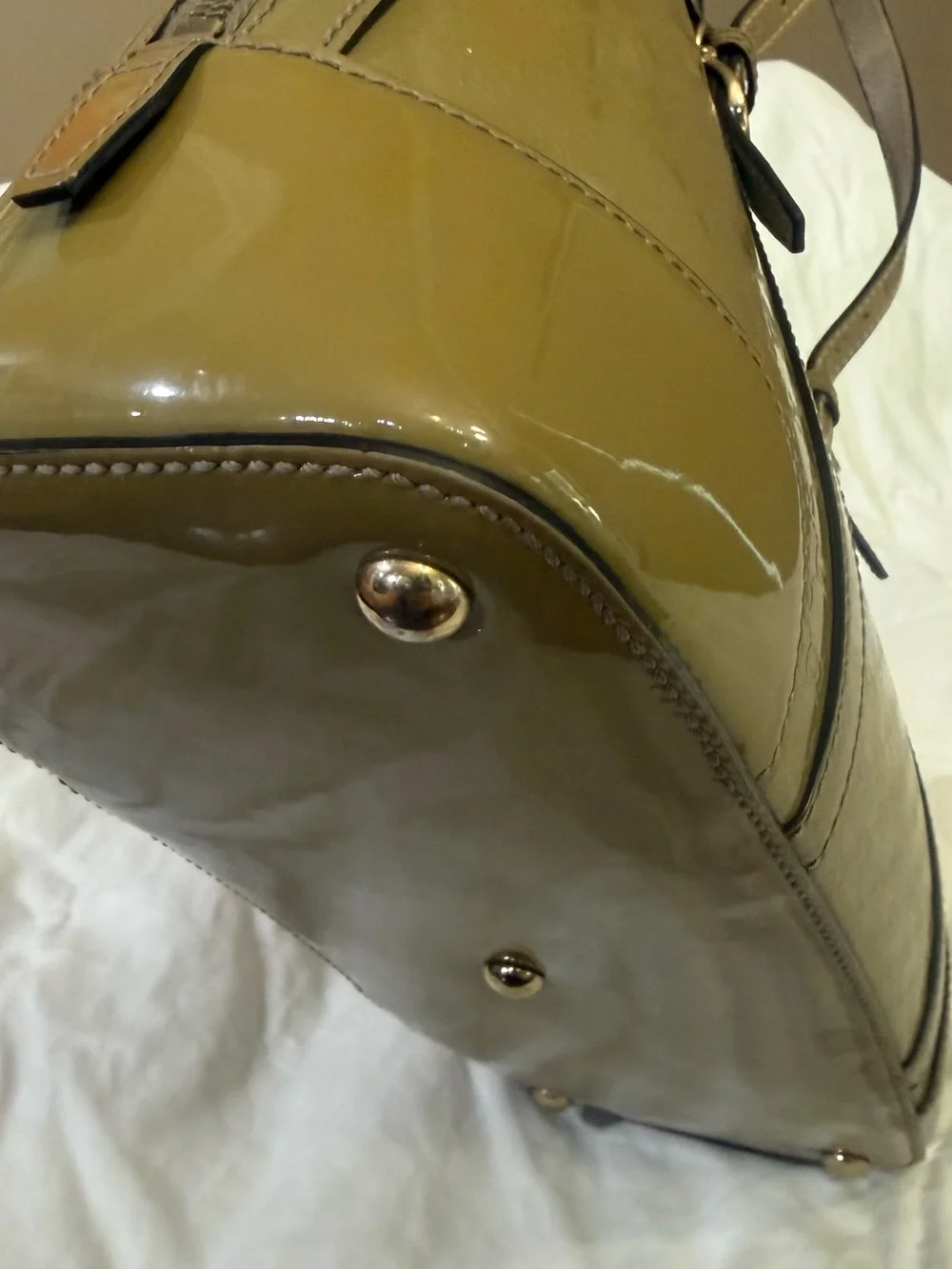 Gucci patent guccissima